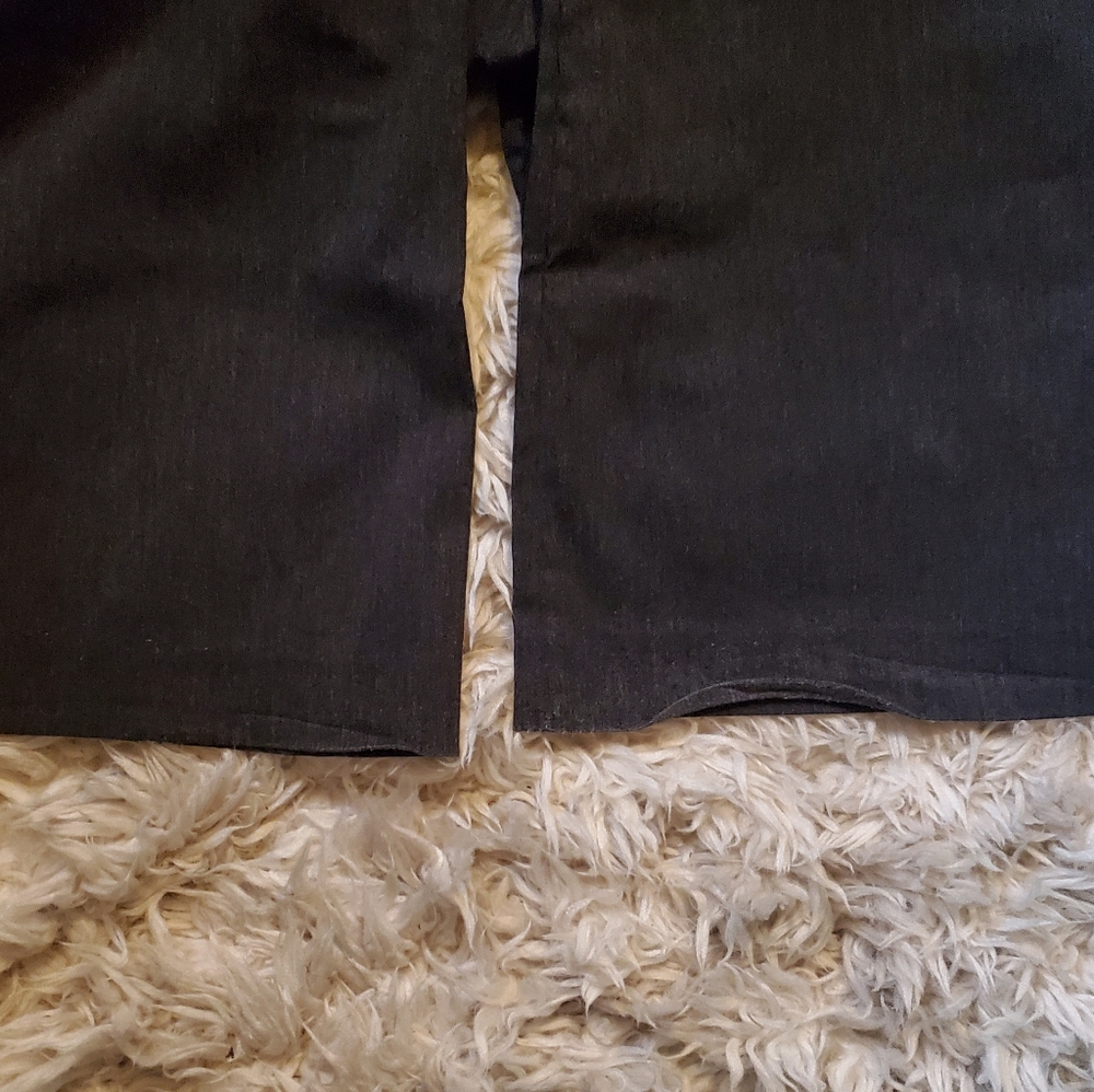 Express Editor Gray Pants Size 6l - image 3